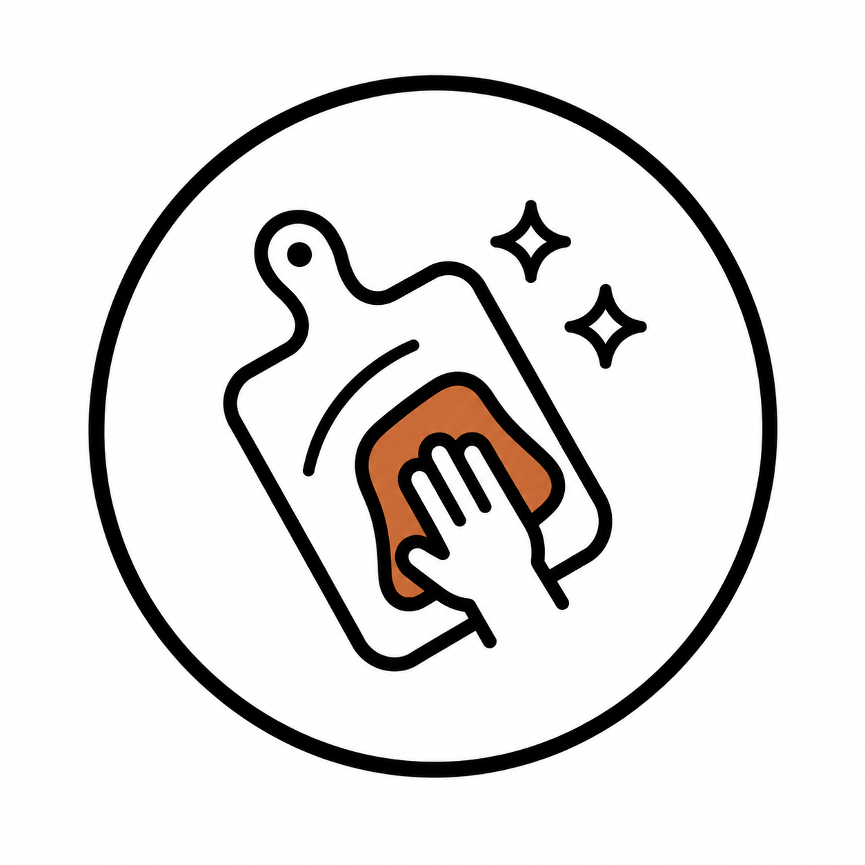 Clean it in seconds icon