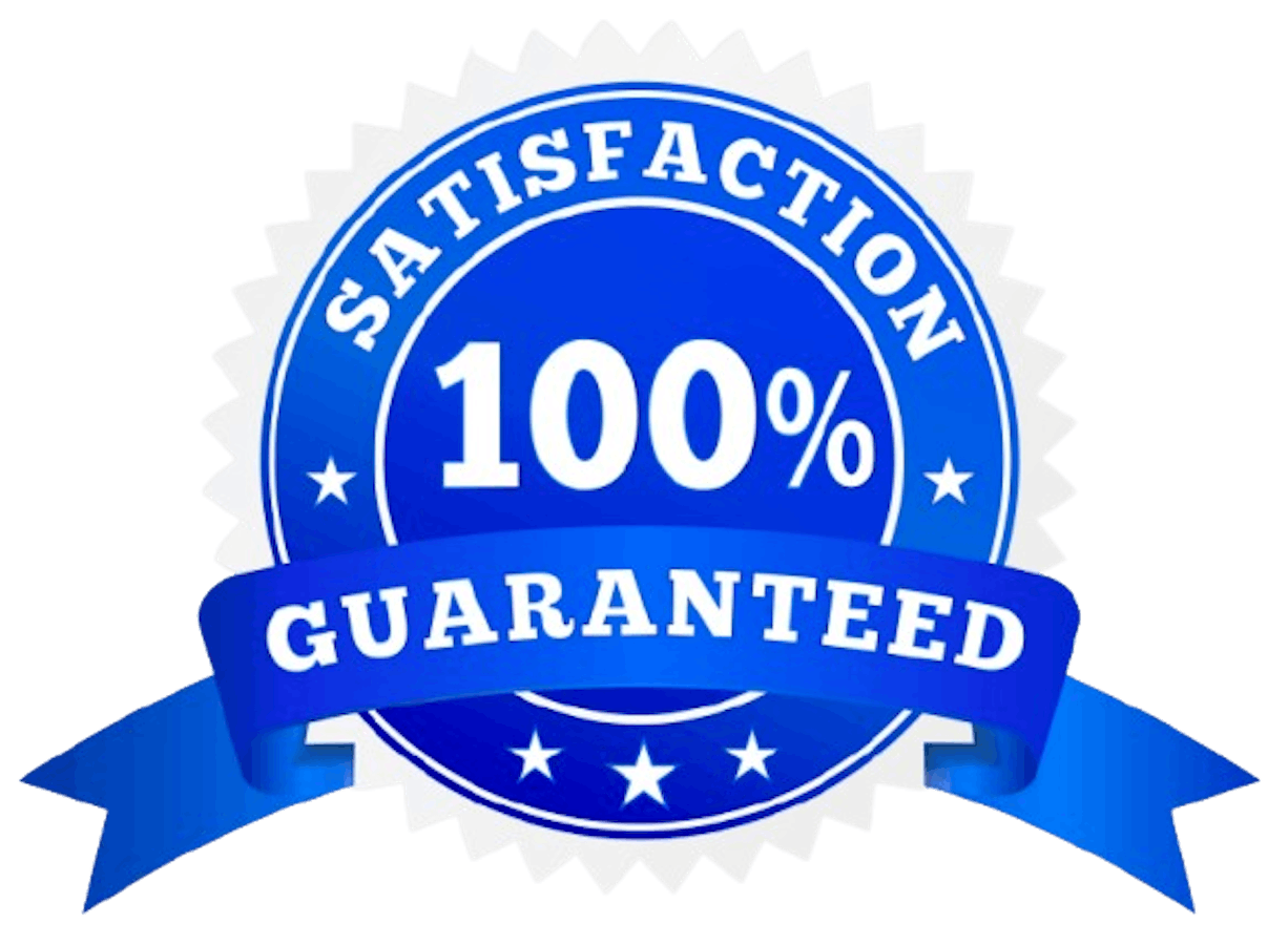 100% Satisfaction Guarantee